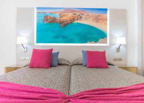 Standard Double HL Río Playa Blanca**** Hotel in Lanzarote Standard Double HL Río Playa Blanca**** Hotel in Lanzarote